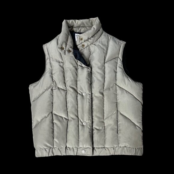 Vintage Woolrich Womens Medium Down Quilted Puffer Vest Jacket Coat USA 1970s - Picture 2 of 10